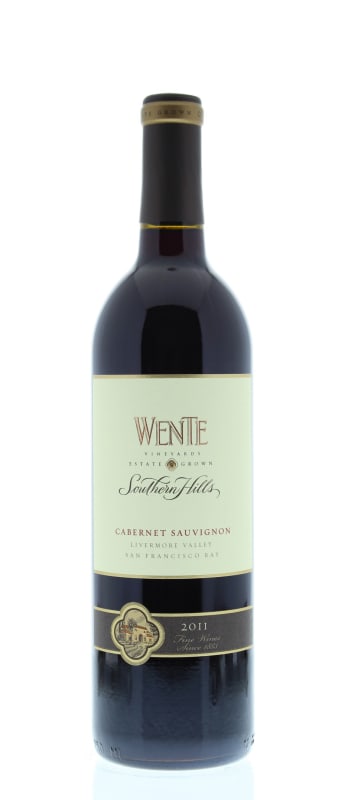 Wente Southern Hills Cabernet Sauvignon 2011 Front Bottle Shot