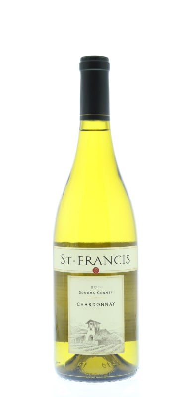 St. Francis Chardonnay 2011 Front Bottle Shot