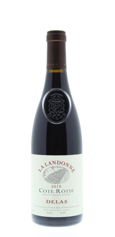 Delas Cote Rotie La Landonne 2010 Front Bottle Shot