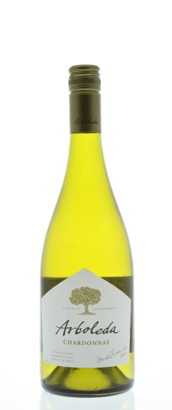 Arboleda Chardonnay 2011 Front Bottle Shot