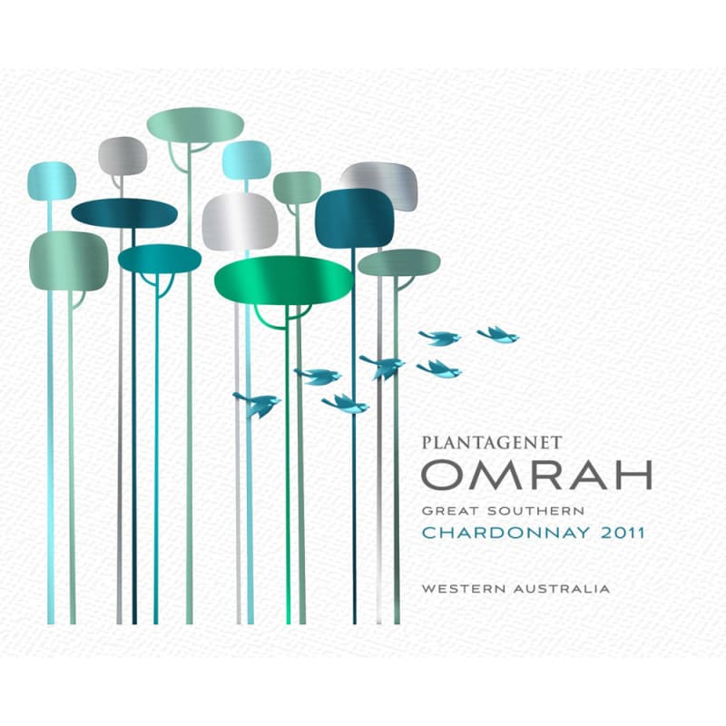 Plantagenet Omrah Unoaked Chardonnay 2011 Front Label