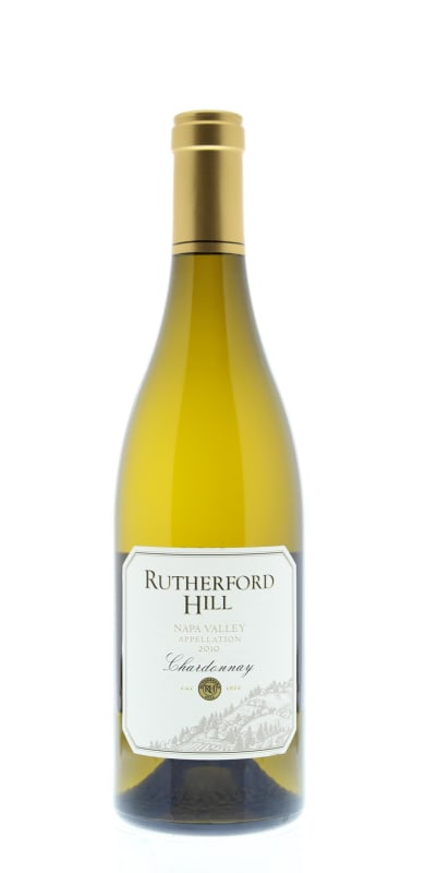 Rutherford Hill Chardonnay 2010 Front Bottle Shot