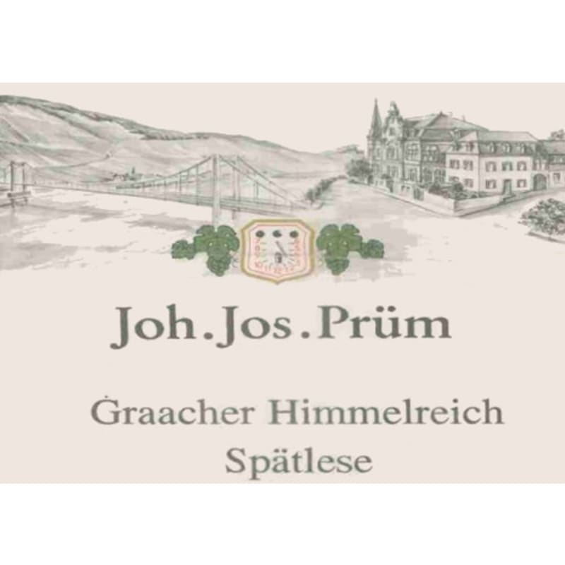 Joh. Jos. Prüm Graacher Himmelreich Spatlese Riesling AP #1302 2001 Front Label