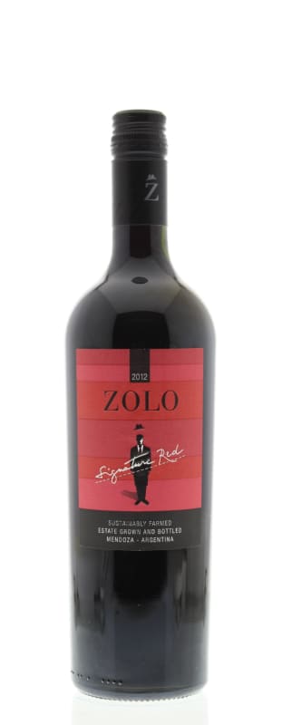 Zolo Signature Red Blend 2012 Front Bottle Shot