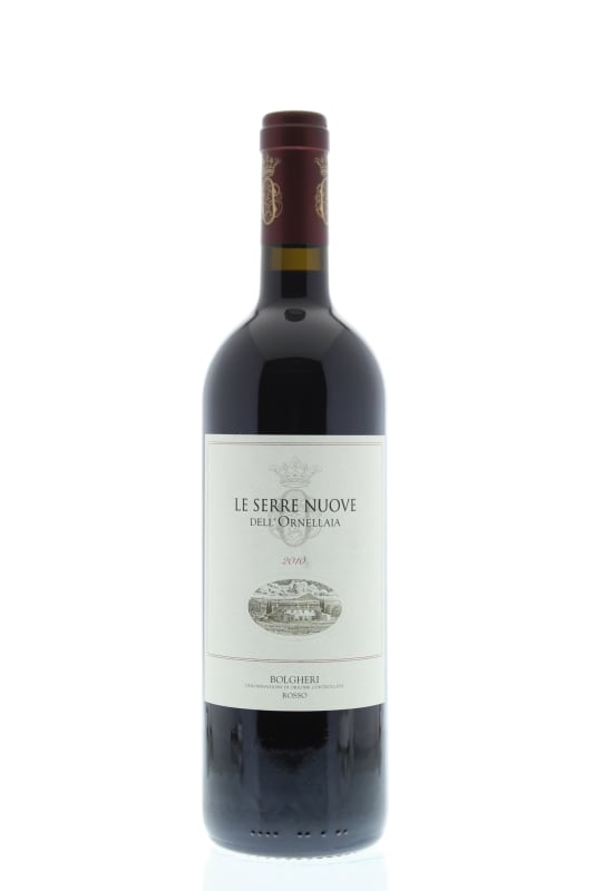 Ornellaia Le Serre Nuove 2010 Front Bottle Shot