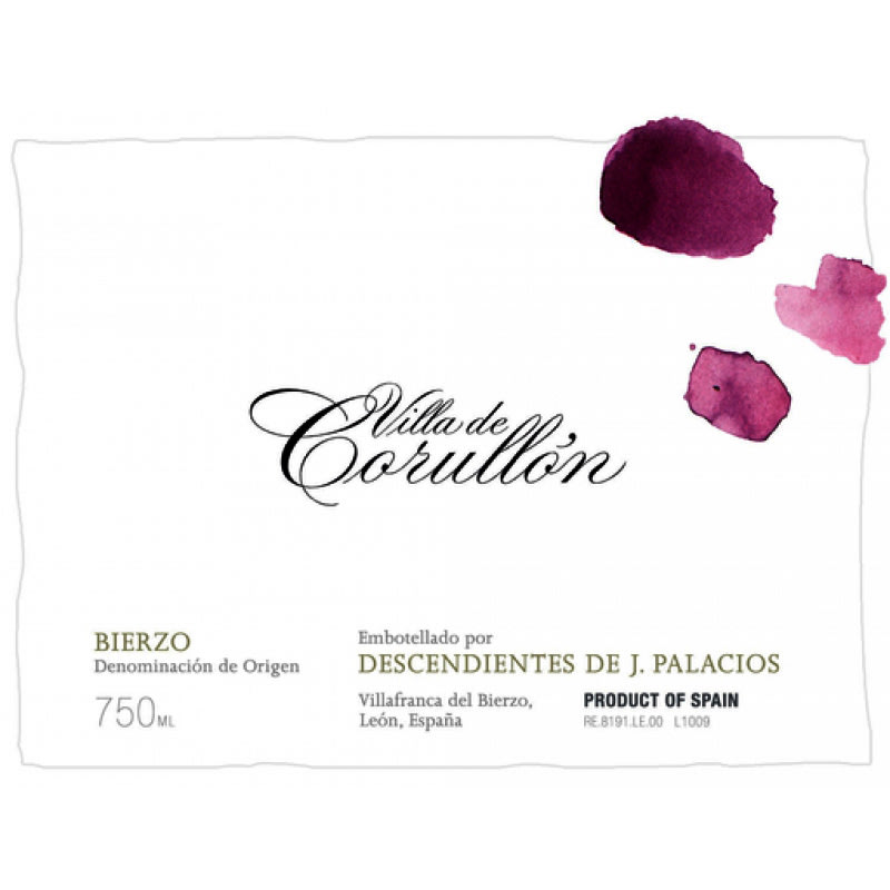 Descendientes de Jose Palacios Corullon 2009 Front Label