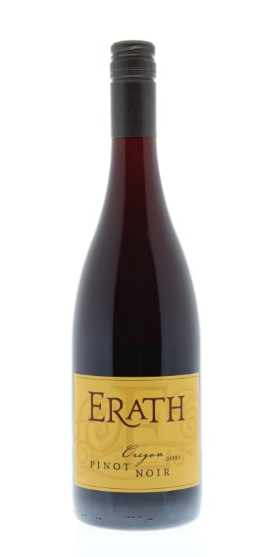 Erath Pinot Noir 2011 Front Bottle Shot