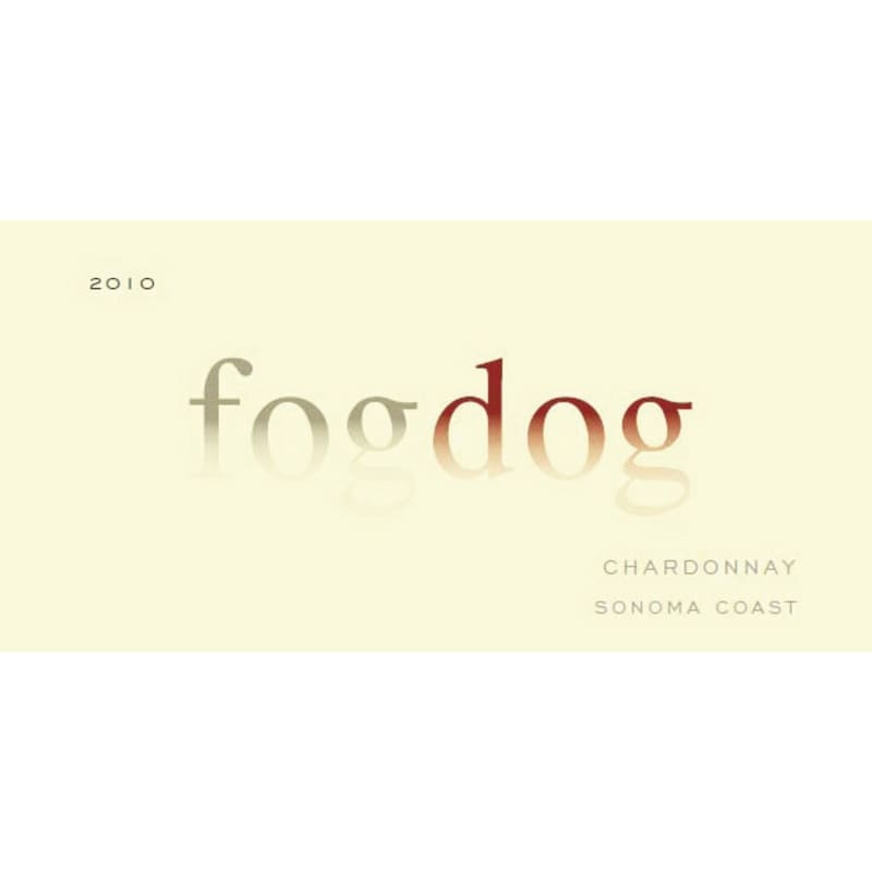 Fogdog Chardonnay 2010 Front Label