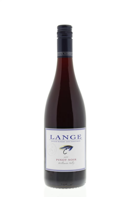 Lange Winery Classique Pinot Noir 2011 Front Bottle Shot