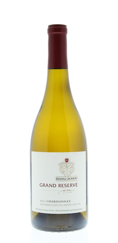 Kendall-Jackson Grand Reserve Chardonnay 2011 Front Bottle Shot