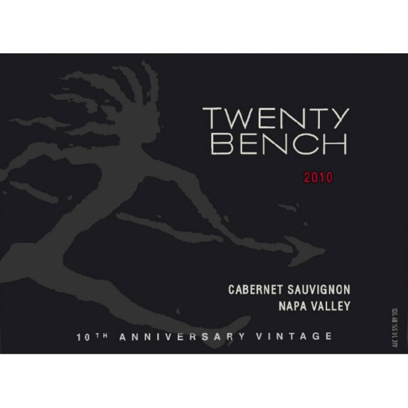Twenty Bench Cabernet Sauvignon 2010 Front Label