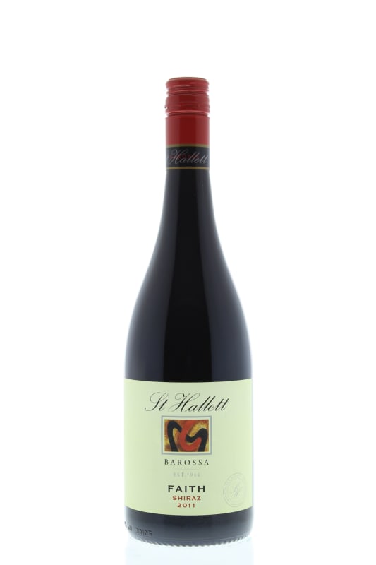 St Hallett Faith Shiraz 2011 Front Bottle Shot