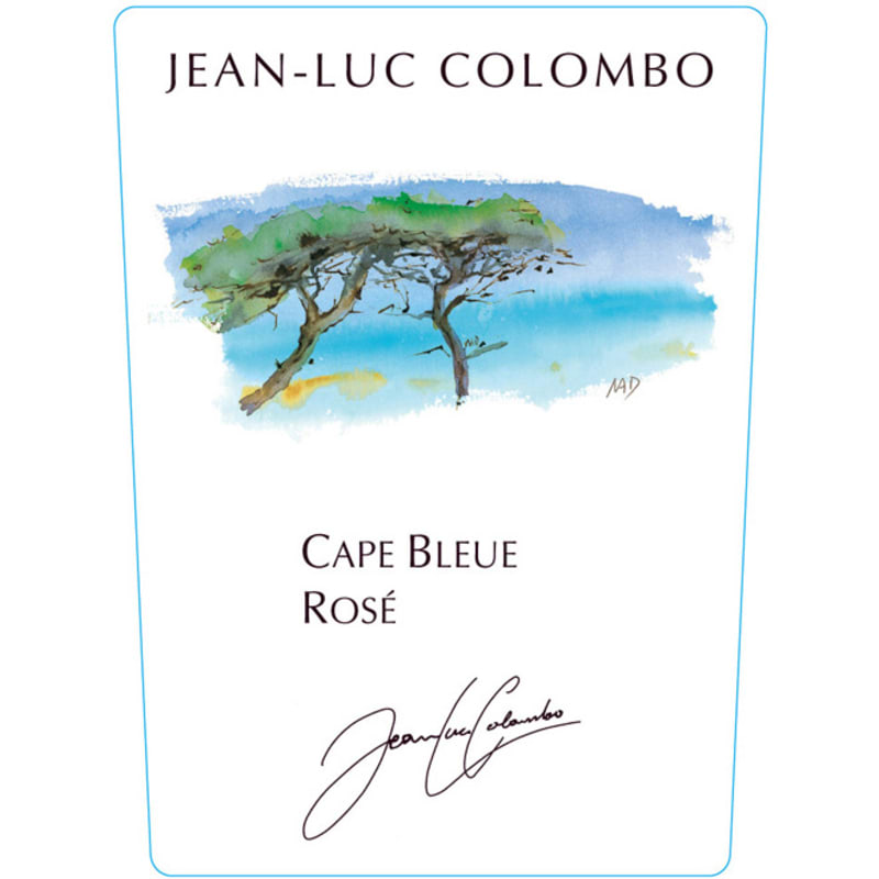 Jean-Luc Colombo Cape Bleue Rose 2012 Front Label