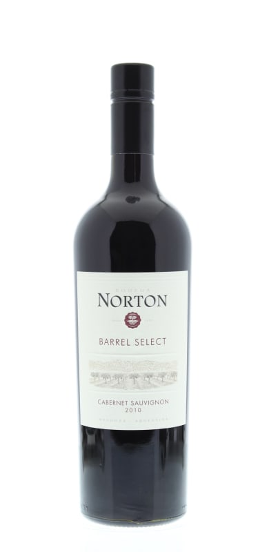 Bodega Norton Barrel Select Cabernet Sauvignon 2010 Front Bottle Shot