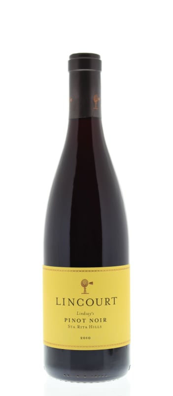 Lincourt Lindsay's Pinot Noir 2010 Front Bottle Shot