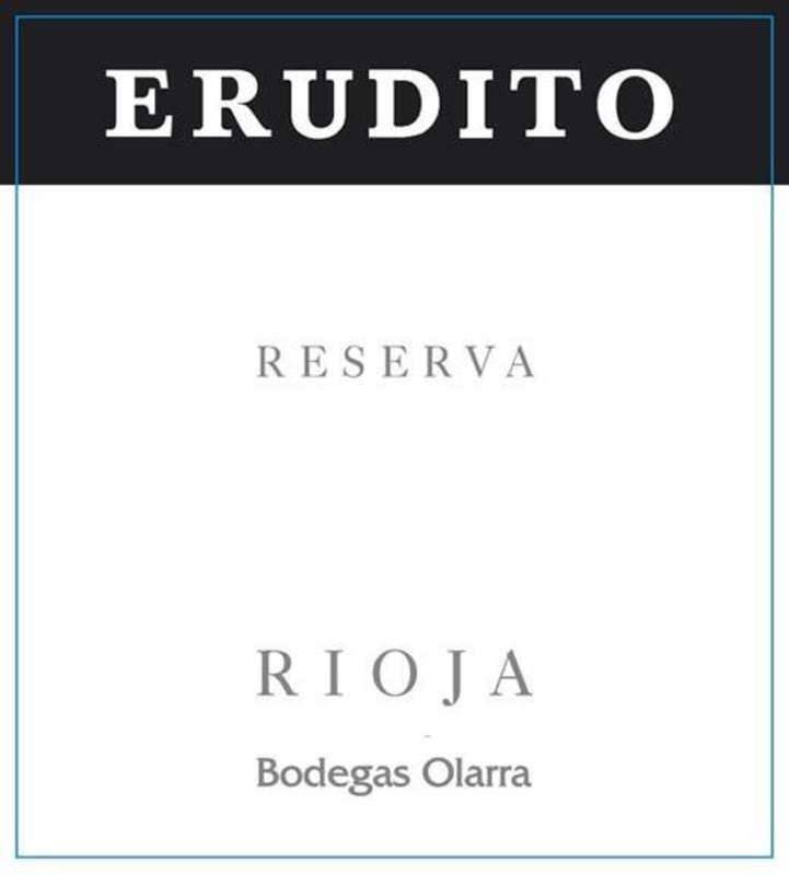 Bodegas Olarra Erudito Reserva 2006 Front Label