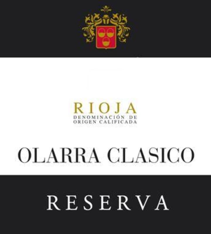 Bodegas Olarra Rioja Clasico Reserva 2010 Front Label