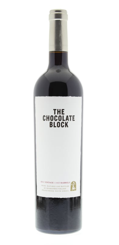 Boekenhoutskloof The Chocolate Block Red Blend 2011 Front Bottle Shot