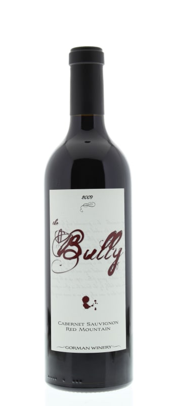 Gorman The Bully Cabernet Sauvignon 2009 Front Bottle Shot