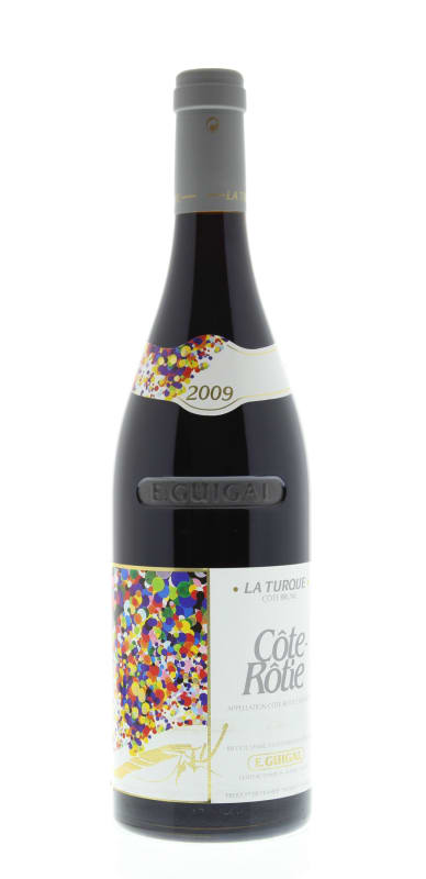 E. Guigal Cote Rotie La Turque 2009 Front Bottle Shot