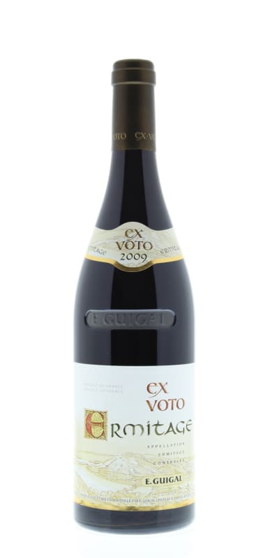 E. Guigal Ex Voto Ermitage Rouge 2009 Front Bottle Shot