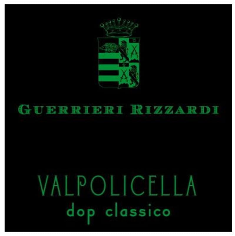 Rizzardi Valpolicella Classico 2013 Front Label