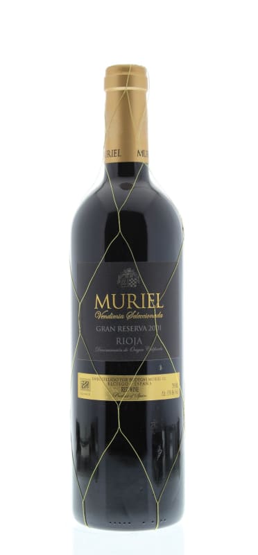 Bodegas Muriel Gran Reserva 2001 Front Bottle Shot