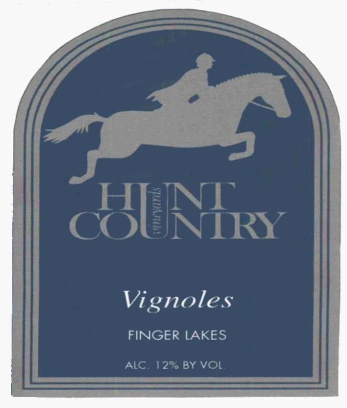 Hunt Country Vineyards Vignoles 2013 Front Label
