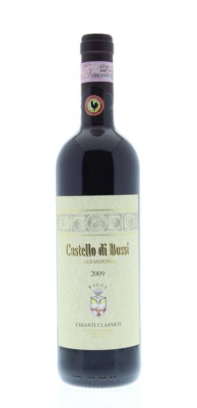 Castello di Bossi Chianti Classico 2009 Front Bottle Shot