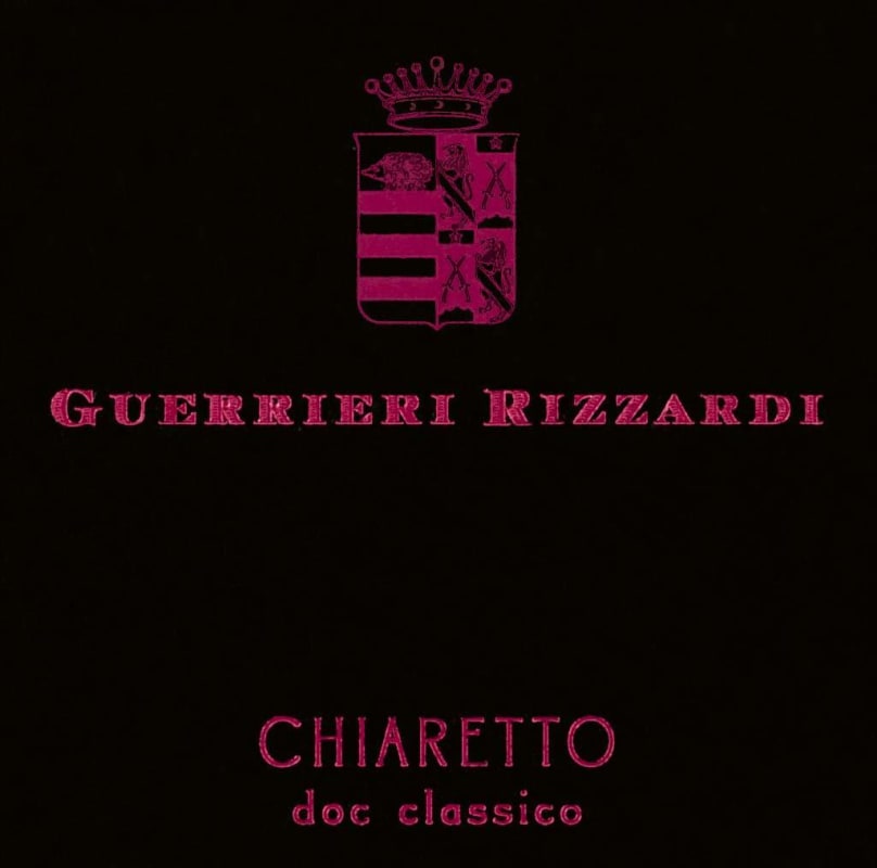 Rizzardi Chiaretto Classico 2008 Front Label
