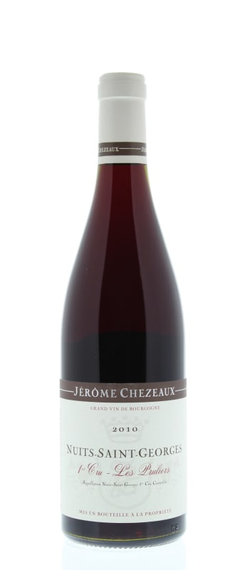 Jerome Chezeaux Nuits-Saint-George Premier Cru Les Pruliers 2010 Front Bottle Shot