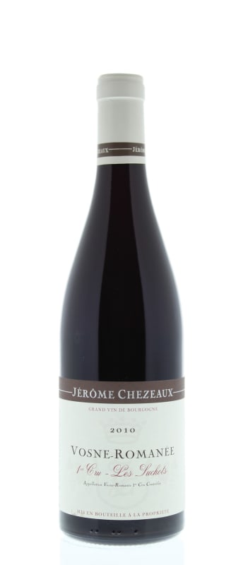 Jerome Chezeaux Vosne-Romanee Premier Crus Les Suchots 2010 Front Bottle Shot