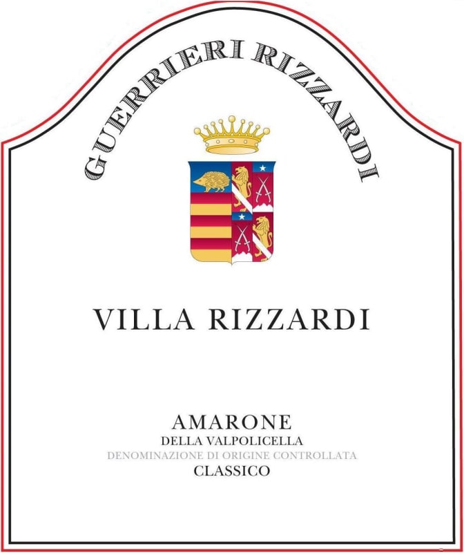Rizzardi Villa Rizzardi Amarone Della Valpolicella Classico 2007 Front Label