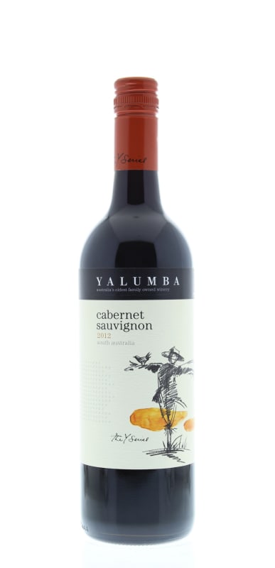Yalumba Y Series Cabernet Sauvignon 2012 Front Bottle Shot