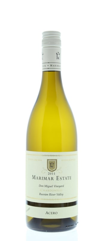 Marimar Estate Don Miguel Vineyard Acero Chardonnay 2011 Front Bottle Shot