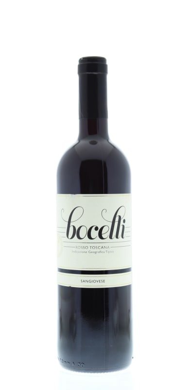Bocelli Rosso Toscana Sangiovese 2011 Front Bottle Shot