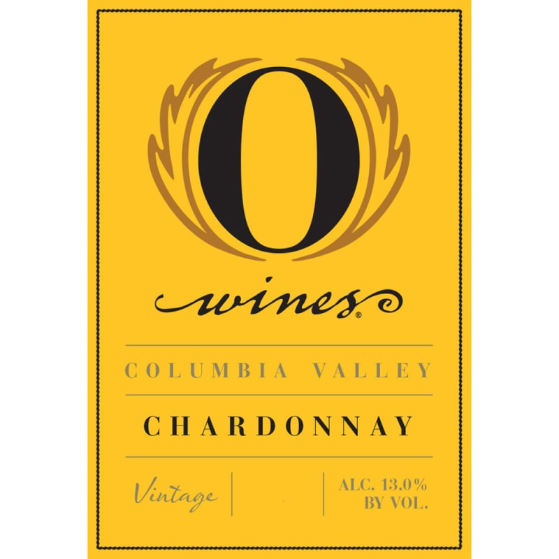 O Wines Chardonnay 2012 Front Label
