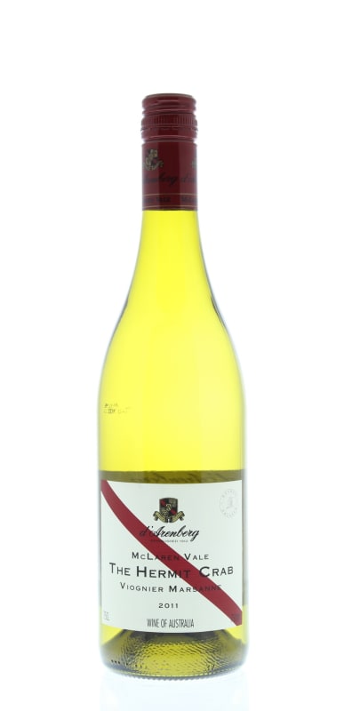 d'Arenberg The Hermit Crab Viognier Marsanne 2011 Front Bottle Shot