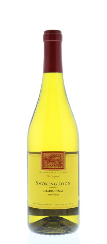 Smoking Loon Chardonnay 2012 Front Bottle Shot