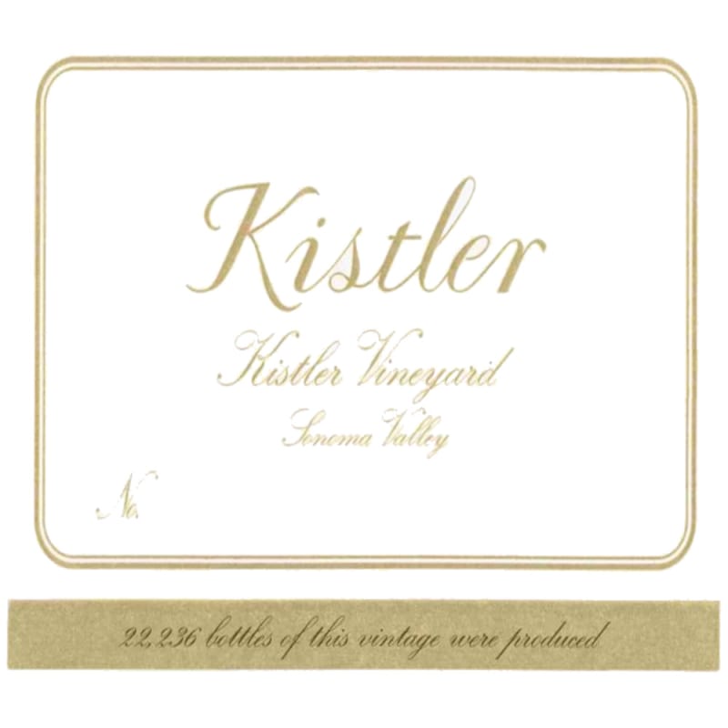Kistler Vineyards Kistler Vineyard Chardonnay 2004 Front Label
