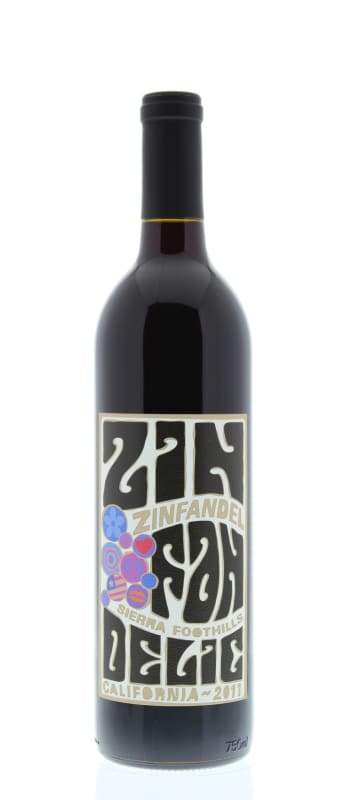 Zinfandelic Sierra Foothills Old Vine Zinfandel 2011 Front Bottle Shot