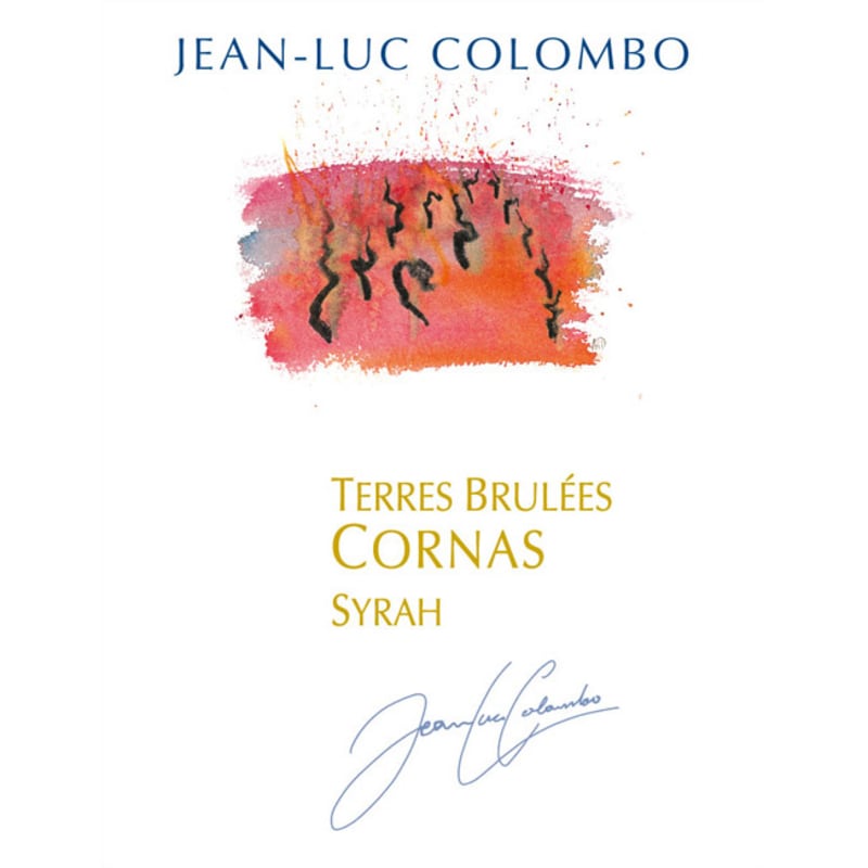 Jean-Luc Colombo Cornas Terres Brulees 2010 Front Label
