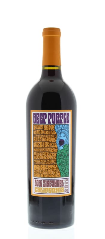 Deep Purple Zinfandel 2011 Front Bottle Shot