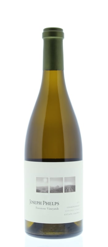 Joseph Phelps Freestone Vineyards Chardonnay 2011 Front Bottle Shot