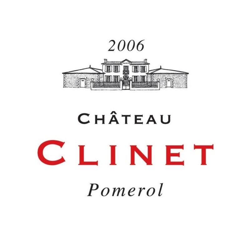 Chateau Clinet 2006 Front Label