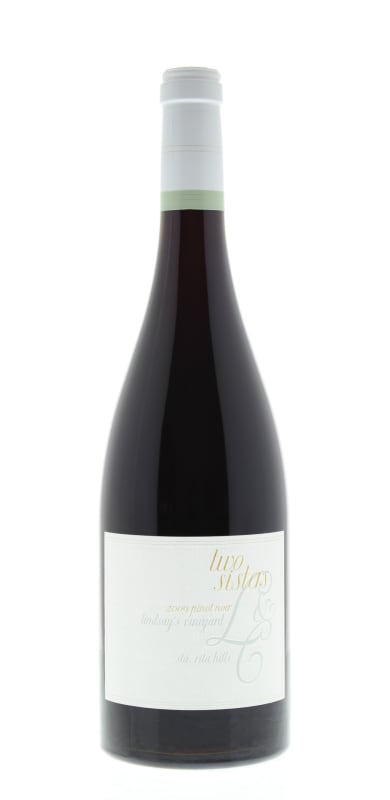 Two Sisters Lindsay's Vineyard Pinot Noir 2009 Front Bottle Shot