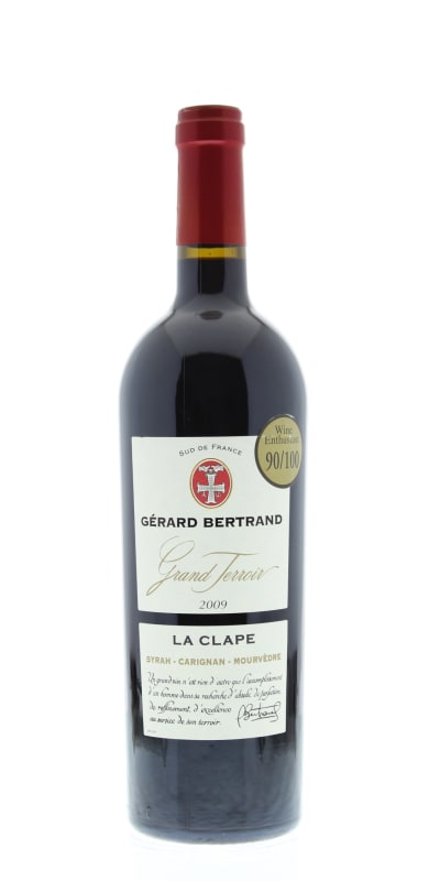 Gerard Bertrand Grand Terroir La Clape 2009 Front Bottle Shot