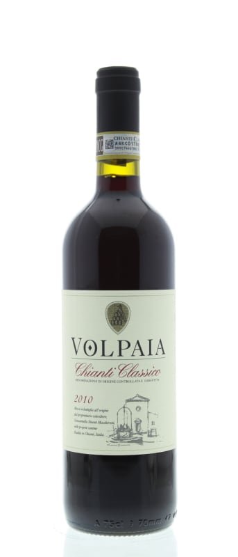 Castello di Volpaia Chianti Classico 2010 Front Bottle Shot
