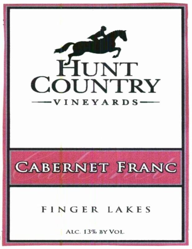 Hunt Country Vineyards Cabernet Franc 2011 Front Label