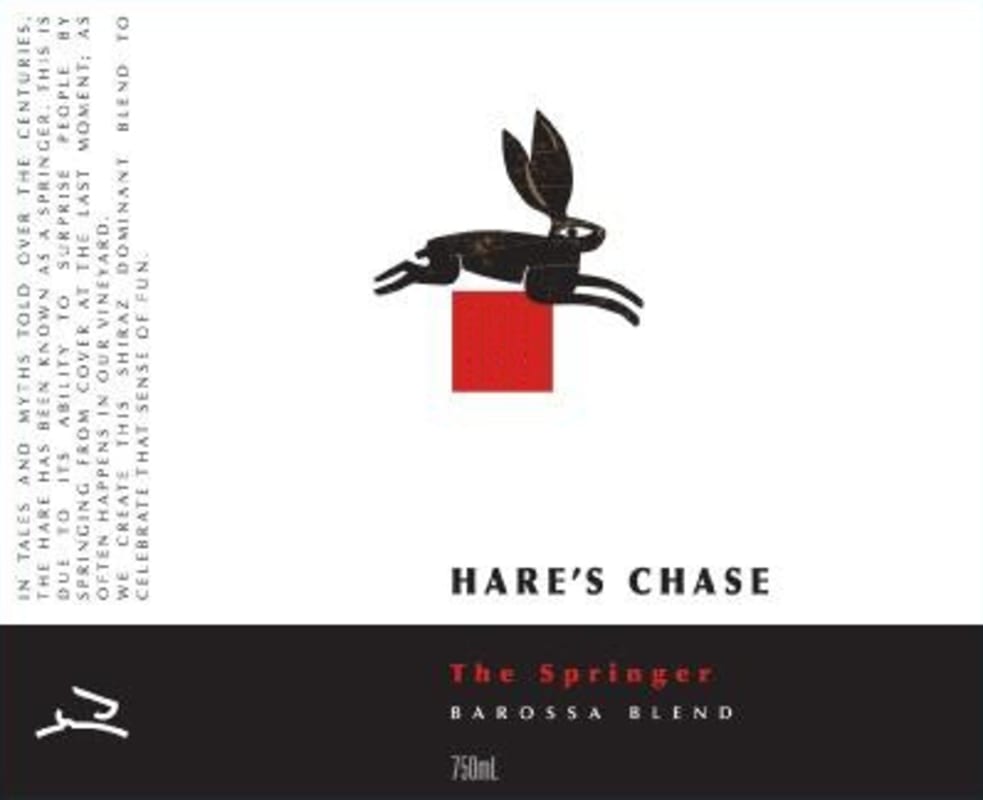 Hare's Chase The Springer Blend 2008 Front Label